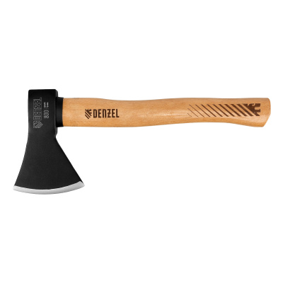 Топор, 800 г, кованый, буковое топорище Denzel по ценам производителя в Москве с доставкой по всей России