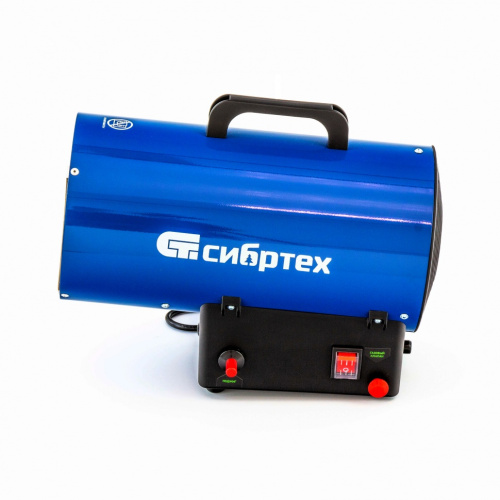 Газовая тепловая пушка СТГ-10, 10 кВт, 300 м3/ч, пропан-бутан Сибртех по ценам производителя в Москве с доставкой по всей России