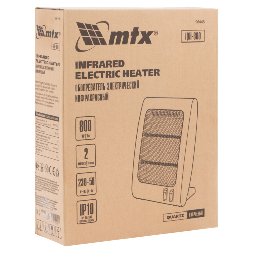 Инфракрасный обогреватель IQH-800, 230В, 800 Вт// MTX по ценам производителя в Москве с доставкой по всей России