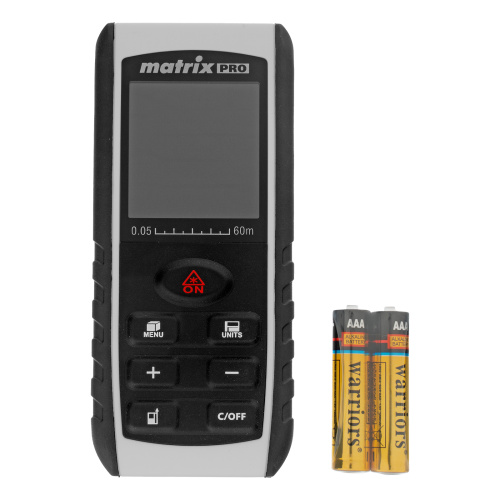 Лазерный дальномер LD-60,60 м,с электронным угломером Matrix по ценам производителя в Москве с доставкой по всей России