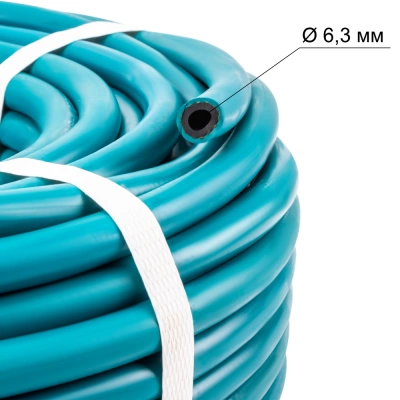 Рукав д.6.3мм синий (бухта 40 метров, пр-во FoxWeld/КНР) купить в Москве с доставкой по всей России | ProtosMarket.ru