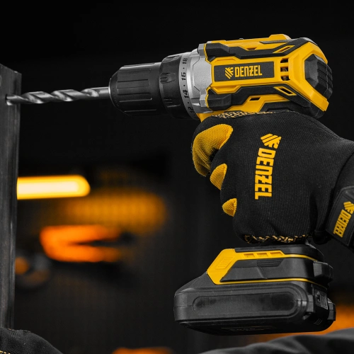 Дрель-шуруповерт аккумуляторная, бесщет. BLDL-18-0 Li-Ion, 18 В Denzel по ценам производителя в Москве с доставкой по всей России