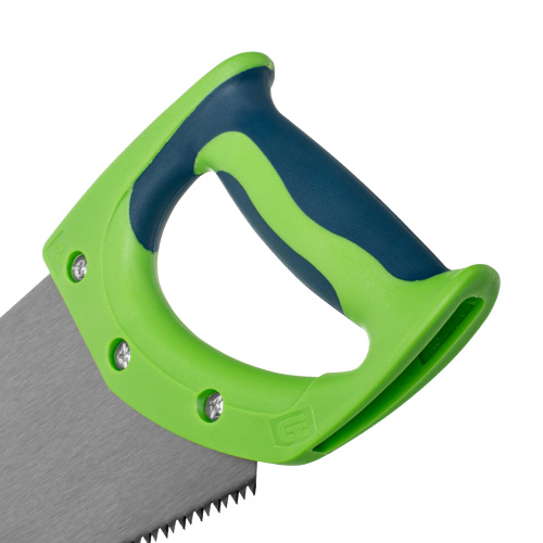 Ножовка по дереву "Зубец", 350 мм, 7-8 TPI, каленый зуб 2D, двухкомпонентная рукоятка Сибртех по ценам производителя в Москве с доставкой по всей России