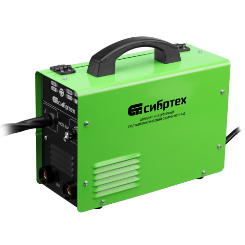 Аппарат инвертор. полуавтомат. сварки ИСП-140, 140 А, ПВ 60% Сибртех по ценам производителя в Москве с доставкой по всей России