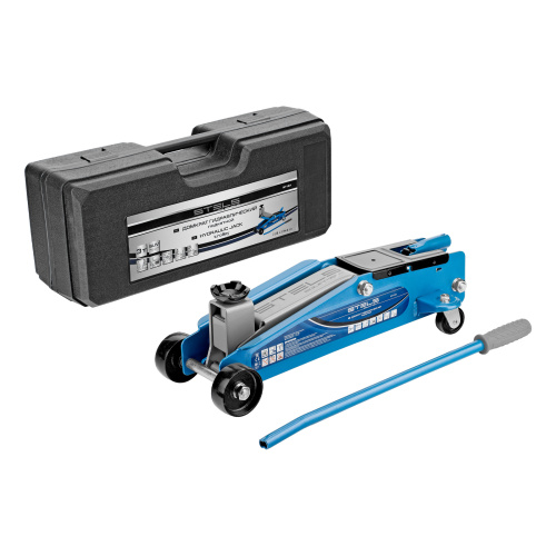 Домкрат гидравлический подкатной, высокий подъем, 3т, SUV, 190-535 мм, в кейсе Stels по ценам производителя в Москве с доставкой по всей России