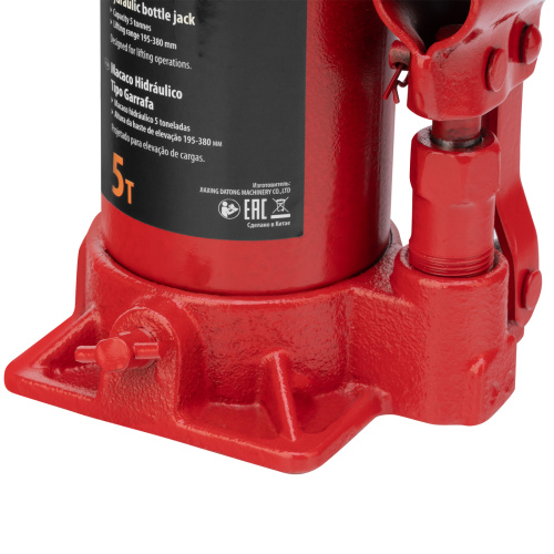 Домкрат гидравлический бутылочный, 5 т, h подъема 195-380 мм Sparta по ценам производителя в Москве с доставкой по всей России