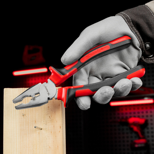 Плоскогубцы Nickel, никелированные 200 мм, двухкомпонентные рукоятки Matrix по ценам производителя в Москве с доставкой по всей России