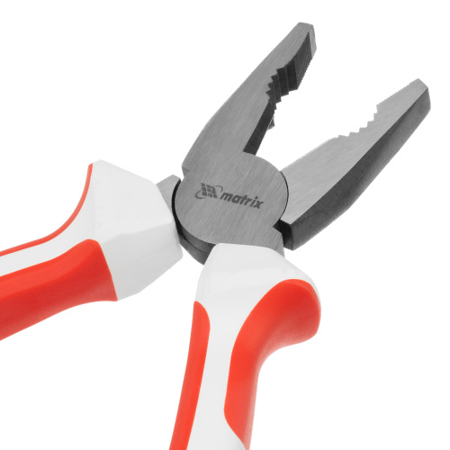 Плоскогубцы Premium, 200 мм, трехкомпонентные рукоятки Matrix по ценам производителя в Москве с доставкой по всей России