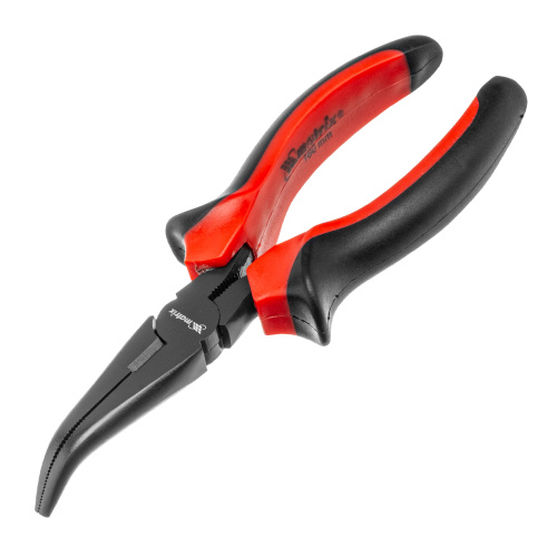 Длинногубцы изогнутые Black Nickel, 160 мм, двухкомпонентные рукоятки Matrix по ценам производителя в Москве с доставкой по всей России