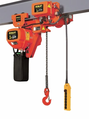 1т 9м УСВ таль цепная ТЭЦ OCALIFT 01-01LHS 380в передвижная односкоростная