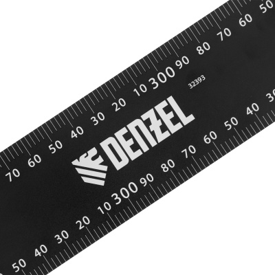 Угольник, 400 х 600 мм, алюминиевый, лазерная гравировка Denzel по ценам производителя в Москве с доставкой по всей России