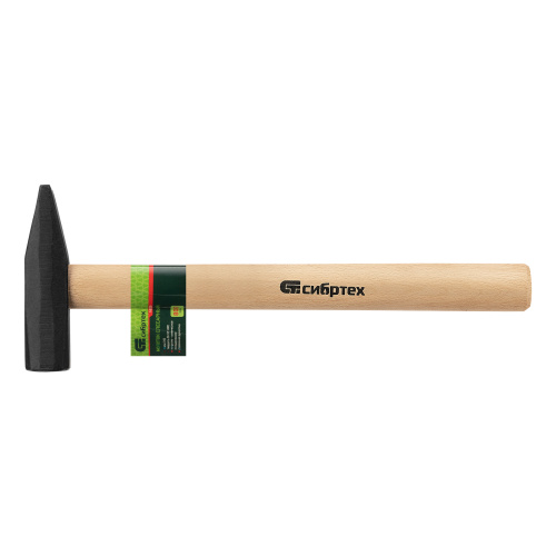 Молоток слесарный 800 г, квадратный боек, деревянная рукоятка Сибртех по ценам производителя в Москве с доставкой по всей России