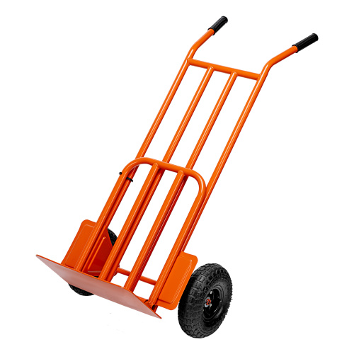 Тележка ручная 2-х колесная, усиленная, г/п 250кг, откидная платформа 530х400мм Сибртех по ценам производителя в Москве с доставкой по всей России