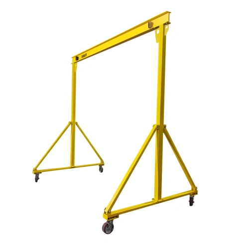 Мини-кран козловой МПУ 1т 3х3 метра ручной на болтах купить в Москве с доставкой по всей России | ProtosMarket.ru