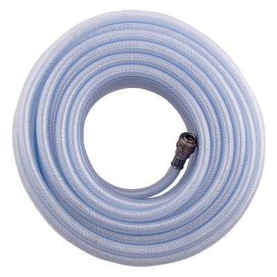 Шланг пневматический ПВХ, 10 x 16 мм, 18 бар, армированный, прозрачный, быстросъемное соединение, 30 м Stels по ценам производителя в Москве с доставкой по всей России