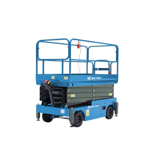 Подъемник самоходный электрический ножничный ведомый SKYER SPF1105 по ценам производителя в Москве с доставкой по всей России