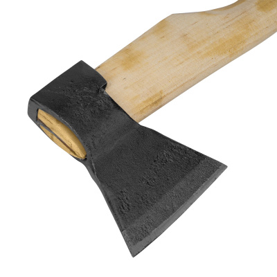 Топор кованый, в сборе, 680/900 г, деревянное топорище, 400 мм, Б, по ценам производителя в Москве с доставкой по всей России