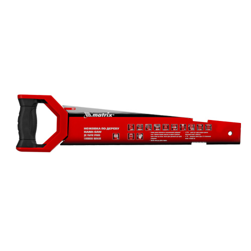 Ножовка по дереву UNIVERSAL, 400 мм, две рабочие кромки 13-14 TPI и 7-8 TPI, тефлоновое покрытие Matrix по ценам производителя в Москве с доставкой по всей России