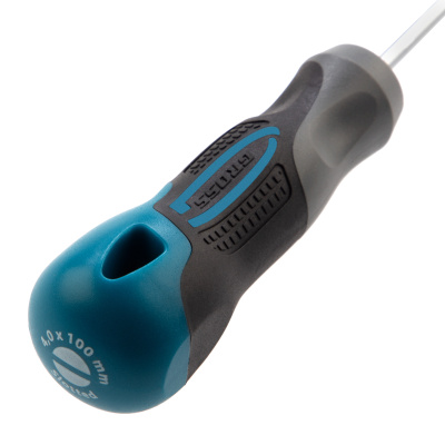 Отвертка SL4 x 100 мм, S2, трехкомпонентная рукоятка Gross по ценам производителя в Москве с доставкой по всей России