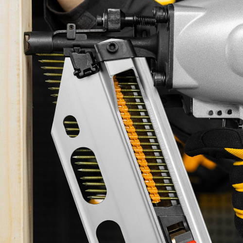 Гвозди для пнев. нейлера (крашен.) длина - 90 мм, диам. - 3,05 мм, 2000 шт. Denzel по ценам производителя в Москве с доставкой по всей России