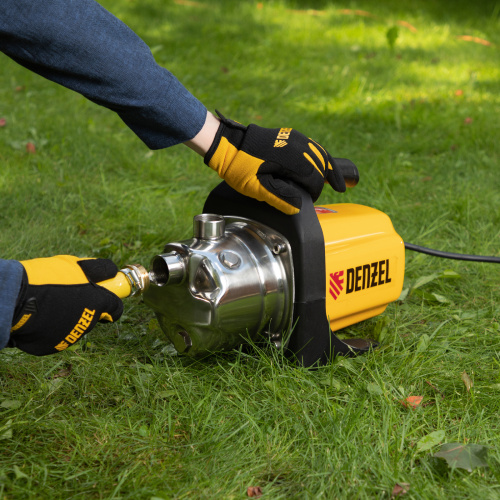 Садовый поверхностный насос GP 1000Х, 1000 Вт, 3500 л/ч, подъем 44 м, нержавейка Denzel по ценам производителя в Москве с доставкой по всей России