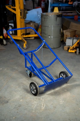 Тележка для металлических бочек TOR КБ-2 (250 пневмо+160 поворотное) по ценам производителя в Москве с доставкой по всей России