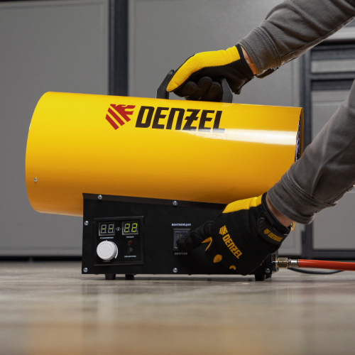 Газовая тепловая пушка GHG-15i, 15 кВт, цифровой термостат, пропан-бутан Denzel по ценам производителя в Москве с доставкой по всей России