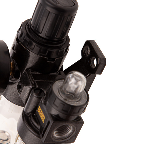 Блок подготовки воздуха регулятор-фильтр-лубрикатор FLR1500, 10 бар, 1500 л/мин, 1/4" Denzel по ценам производителя в Москве с доставкой по всей России