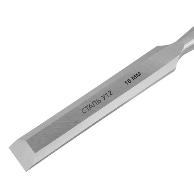 Долото-стамеска, 16 мм, двухкомпонентная рукоятка Сибртех по ценам производителя в Москве с доставкой по всей России