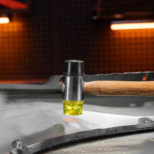 Молоток рихтовочный, бойки 35 мм, комбинированная головка, деревянная ручка Sparta по ценам производителя в Москве с доставкой по всей России