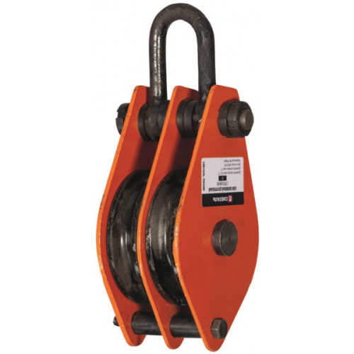 Блок шкивовый двухрольный с проушиной 5 т, D каната 12 - 15 мм, СибТаль по ценам производителя в Москве с доставкой по всей России