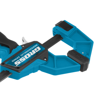 Струбцина реечная, быстрозажимная, пистолетного типа, пошаговый механизм, пластиковый корпус, 300 мм Gross по ценам производителя в Москве с доставкой по всей России