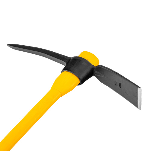 Кирка 2250 г, широкая, фиберглассовая обрезиненная рукоятка 900 мм Denzel по ценам производителя в Москве с доставкой по всей России