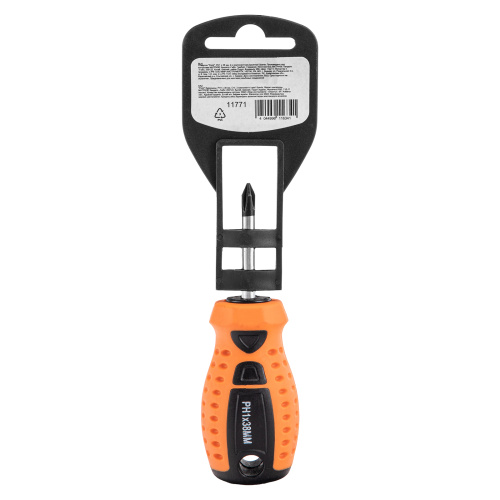 Отвертка "Point", PH1 х 38 мм, CS, двухкомпонентная рукоятка Sparta по ценам производителя в Москве с доставкой по всей России