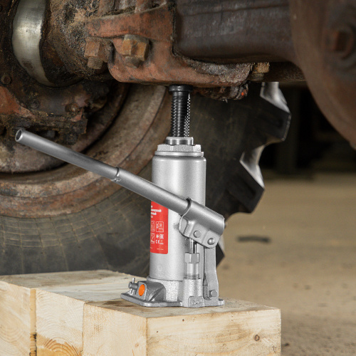 Домкрат гидравлический бутылочный, 8 т, h подъема 230-457 мм Matrix по ценам производителя в Москве с доставкой по всей России