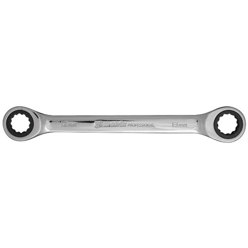 Ключ накидной трещоточный, 12 х 13 мм, CrV, зеркальный хром Matrix Professional по ценам производителя в Москве с доставкой по всей России