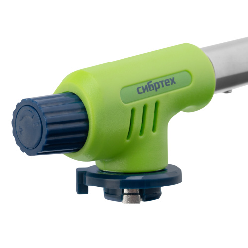 Горелка газовая на бутановый баллон, регулятор уровня пламени, пьезоподжиг Сибртех по ценам производителя в Москве с доставкой по всей России