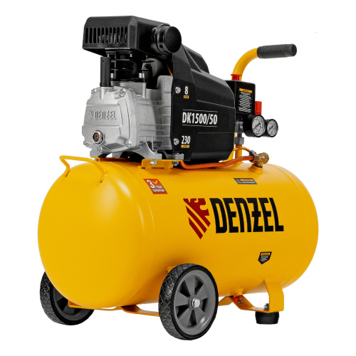 Компрессор воздушный DK1500/50, Х-PRO 1.5 кВт, 230 л/мин, 50 л Denzel по ценам производителя в Москве с доставкой по всей России