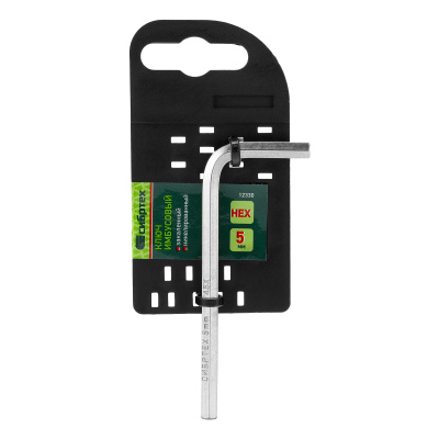 Ключ имбусовый HEX, 5 мм, 45x, закаленный, никель Сибртех по ценам производителя в Москве с доставкой по всей России