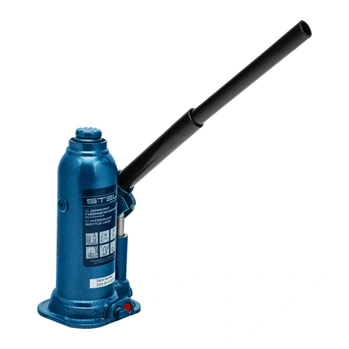 Домкрат гидравлический бутылочный, 4 т, h подъема 188-363 мм Stels по ценам производителя в Москве с доставкой по всей России