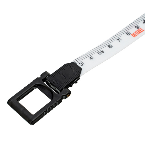 Рулетка геодезическая 20 м х 15 мм, закрытый корпус, фиберглассовая лента Denzel по ценам производителя в Москве с доставкой по всей России