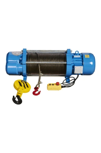 Лебедка электрическая 1000/2000кг 100/50м с канатом 380В TOR KCD по ценам производителя в Москве с доставкой по всей России