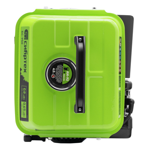 Генератор бензиновый БС-950, 0.8 кВт, 230 В, 2-х тактный, 4 л, ручной стартер Сибртех по ценам производителя в Москве с доставкой по всей России