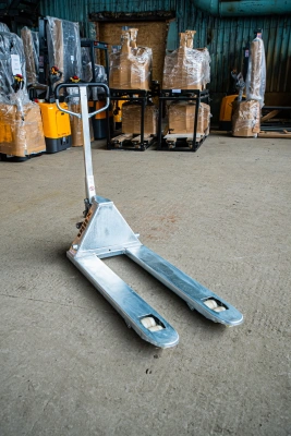 Тележка гидравлическая оцинкованная 2500 кг 1150 мм нейлоновые колеса XILIN BFG по ценам производителя в Москве с доставкой по всей России