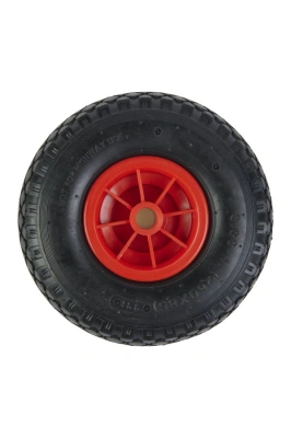 Колесо пневматическое резиновое 260 мм PR1805-2 (красное) по ценам производителя в Москве с доставкой по всей России