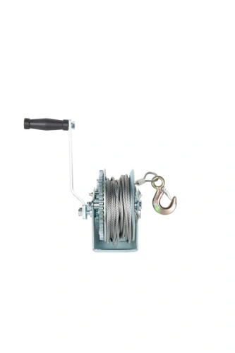 Лебедка ручная барабанная с тросом 1300кг  20м оцинкованная TOR FD по ценам производителя в Москве с доставкой по всей России