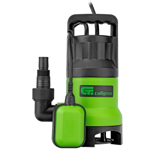 Дренажный насос для грязной воды СДН800-35, 800 Вт, напор 9 м, 13500 л/ч Сибртех по ценам производителя в Москве с доставкой по всей России