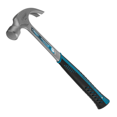 Молоток-гвоздодер, 570 г, цельнокованый, трехкомпонентная рукоятка Gross по ценам производителя в Москве с доставкой по всей России