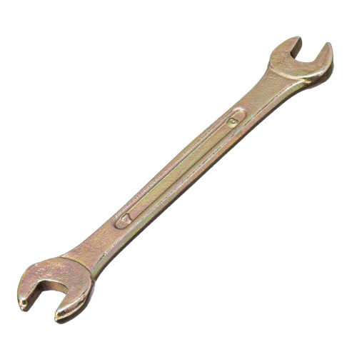 Ключ рожковый, 6 х 7 мм, желтый цинк Сибртех по ценам производителя в Москве с доставкой по всей России