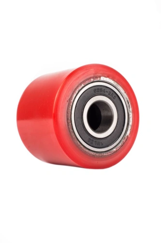 Колесо полиуретан 70х60 мм с подшипником для тележек гидравлических DB/BFC/DF-III по ценам производителя в Москве с доставкой по всей России